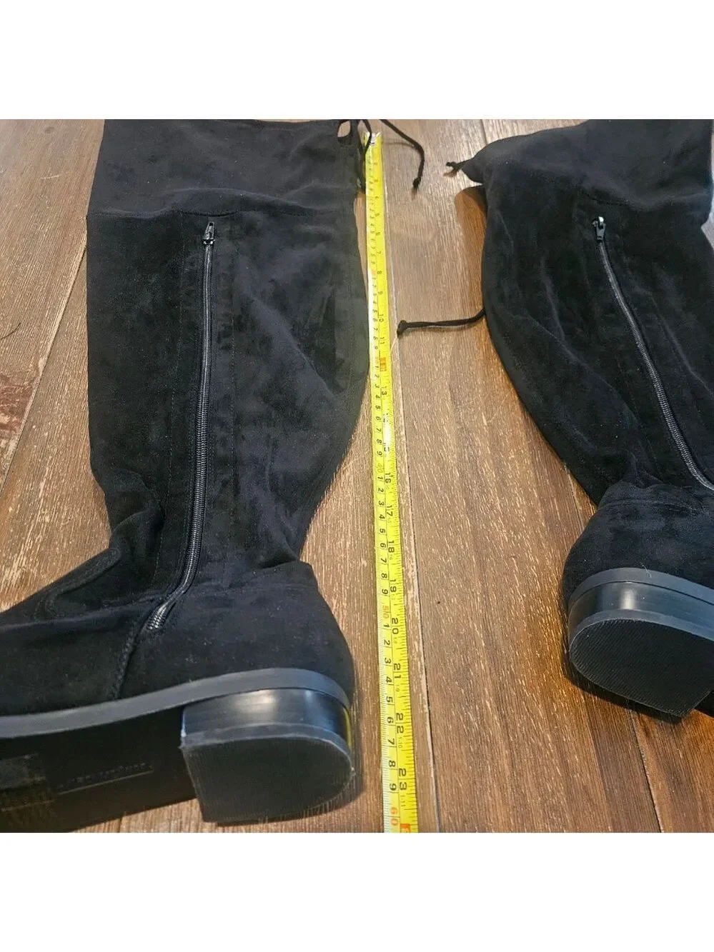 Women's Comfortview Cameron Over-the-Knee Stretch Boots Black Size 11M